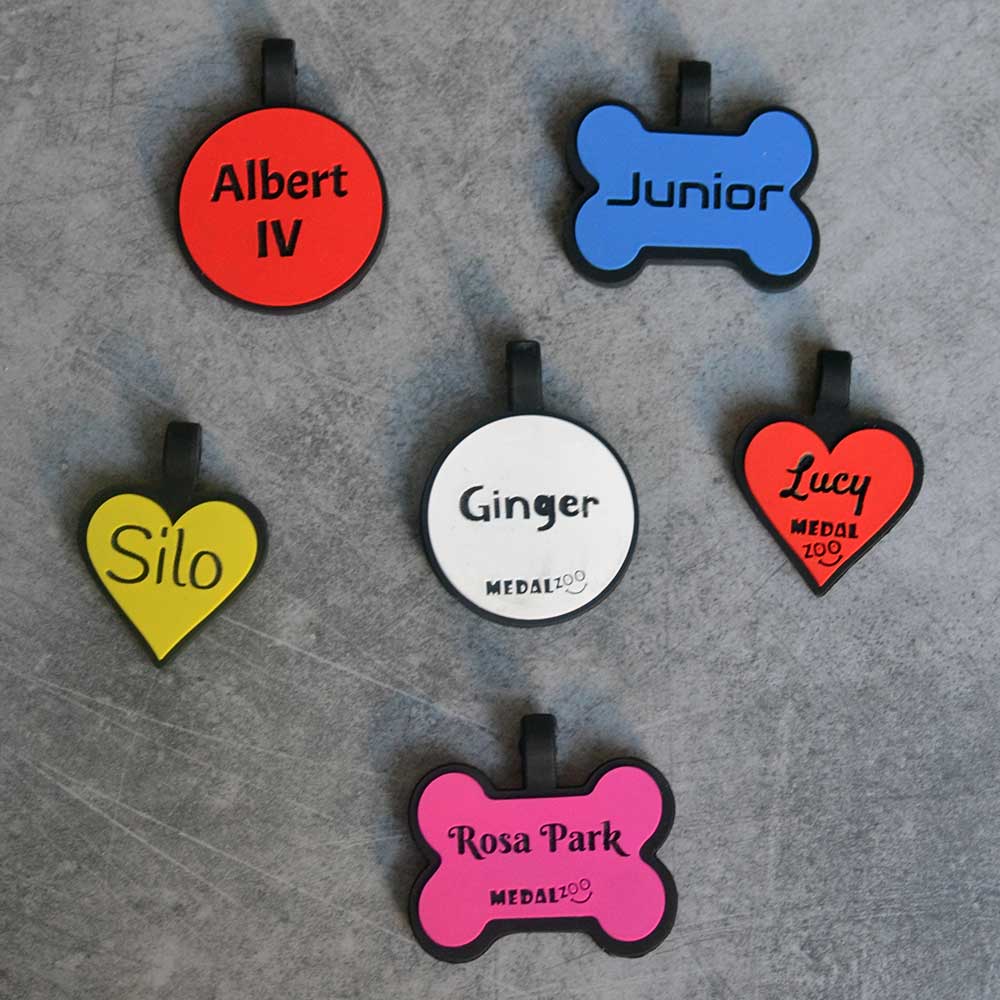 Silikon Haustiermarken